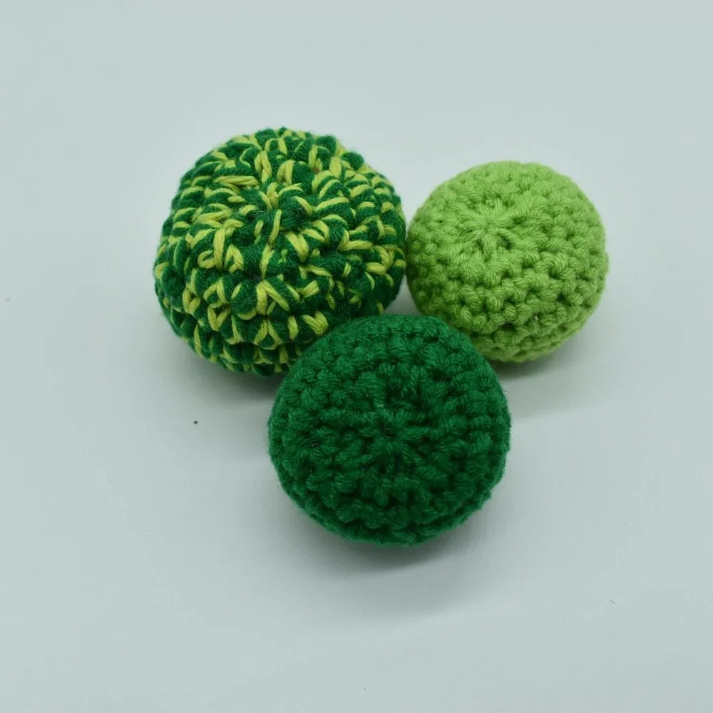 Hand Crafted Crochet catnip cat toys